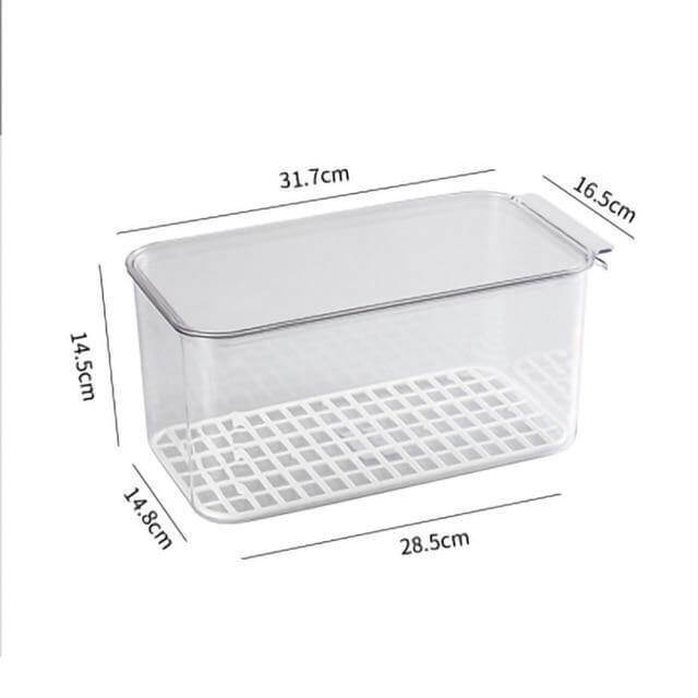 Lisslune | Space Saver Fridge Storage Container Organizers
