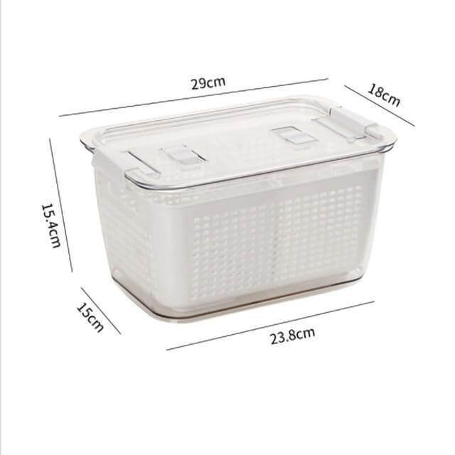 Lisslune | Space Saver Fridge Storage Container Organizers