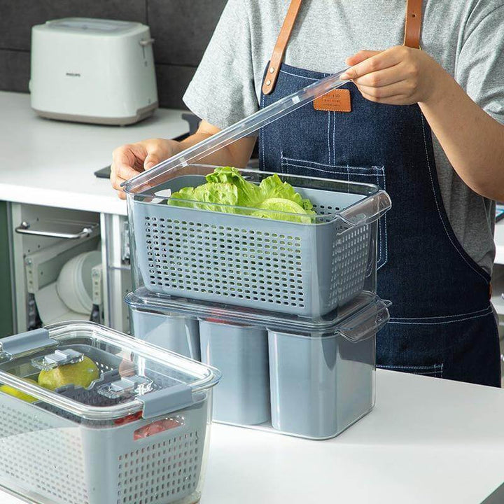 Lisslune | Space Saver Fridge Storage Container Organizers