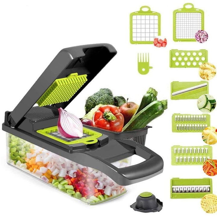 Lisslune | 6 Blades Veggie Fruit Slicer with Box
