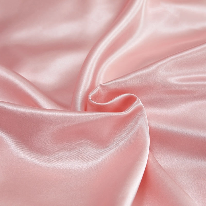 Lisslune | Satin Bedding Set - Rose
