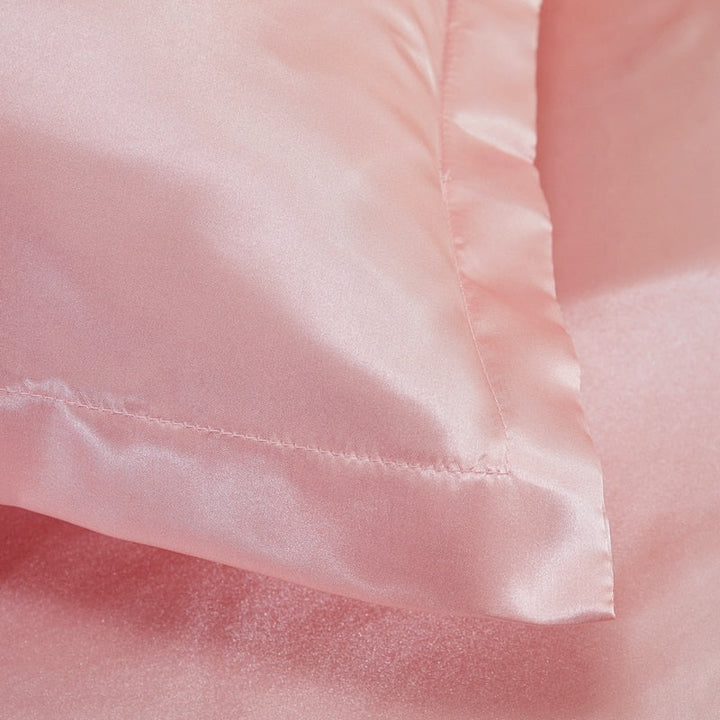 Lisslune | Satin Bedding Set - Rose