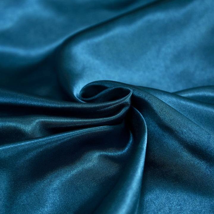 Lisslune | Satin Bed Linen Set - Royal Blue
