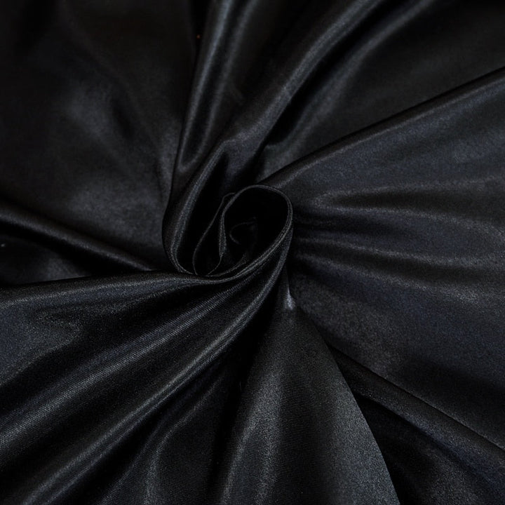 Lisslune | Satin Bed Linen Set - Black