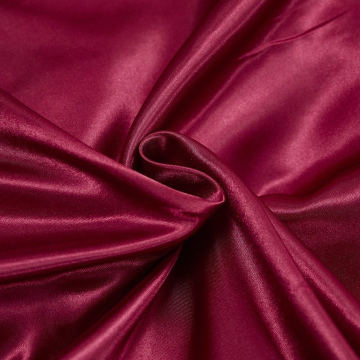 Lisslune | Satin Bedding Set - Burgundy
