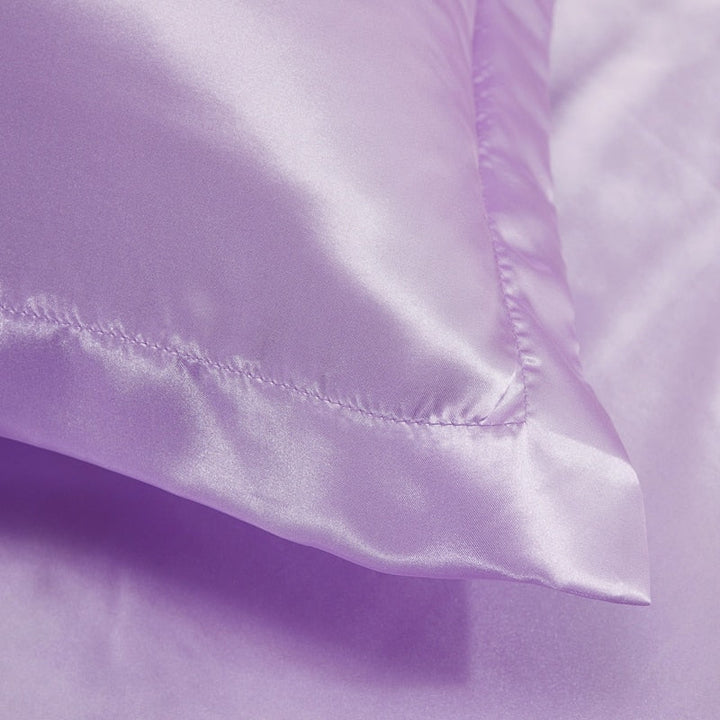Lisslune | Satin Bedding Set - Violet