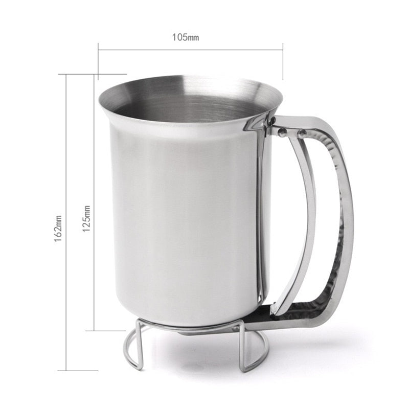 Lisslune | Stainless Steel Handheld Batter Dispenser