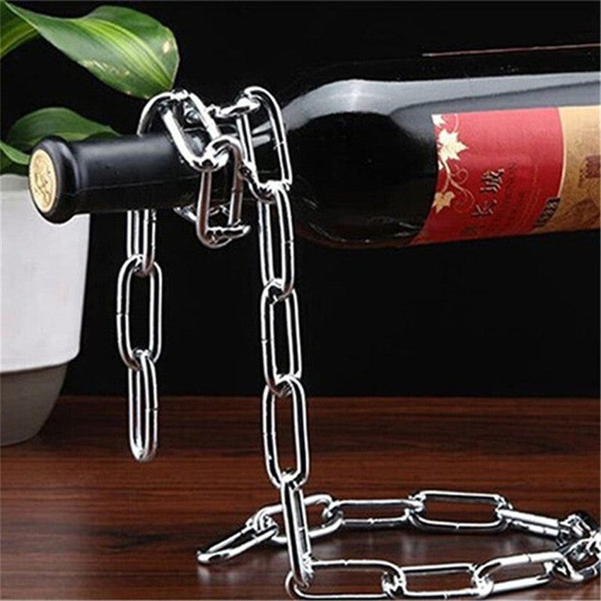 Lisslune | Hanging Magic Metal Wine Holder