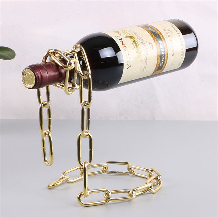 Lisslune | Hanging Magic Metal Wine Holder