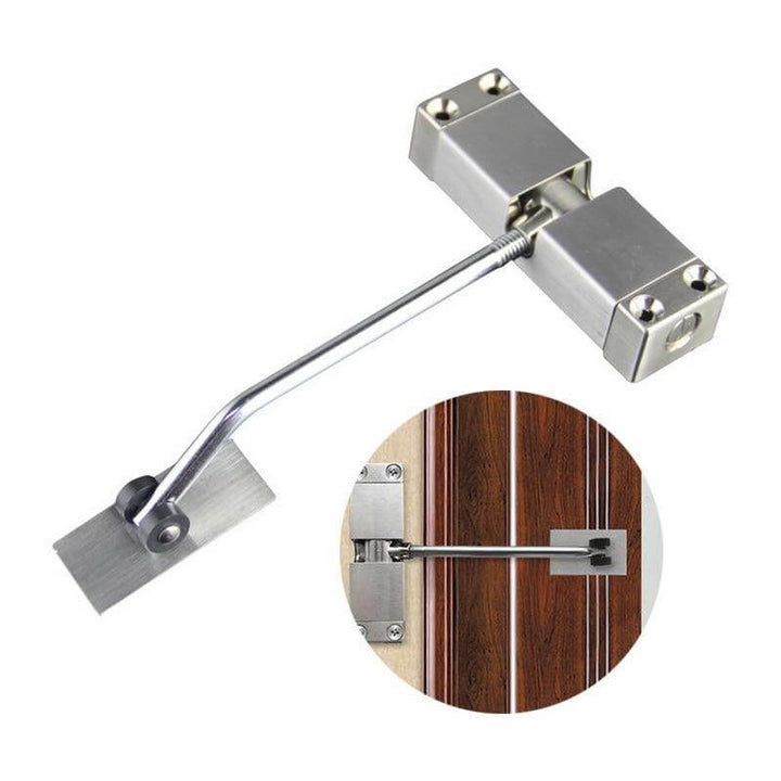 Lisslune | Adjustable Stainless Steel Automatic Door Hinge