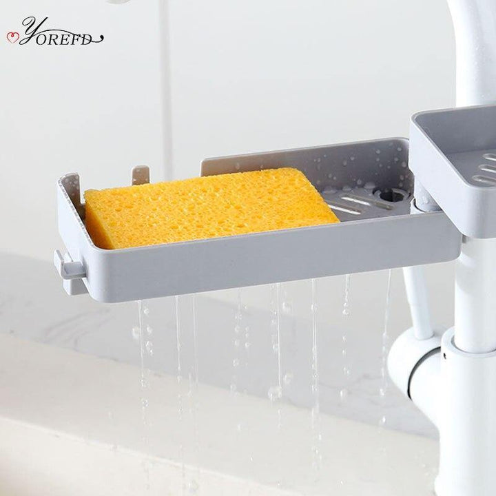 Lisslune | Multilayer Rotatable Kitchen Sink Drain Organizer