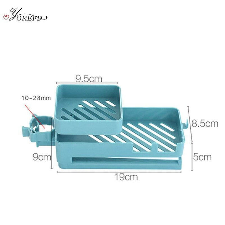 Lisslune | Multilayer Rotatable Kitchen Sink Drain Organizer