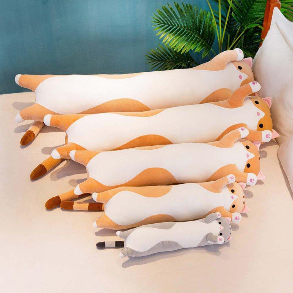 Lisslune | Cute Cat Soft Long Cat Plush Pillow