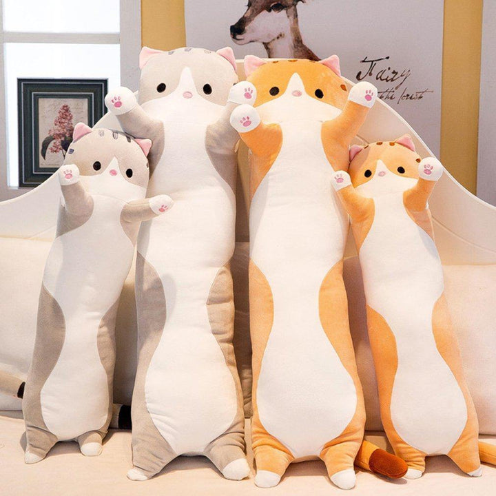 Lisslune | Cute Cat Soft Long Cat Plush Pillow