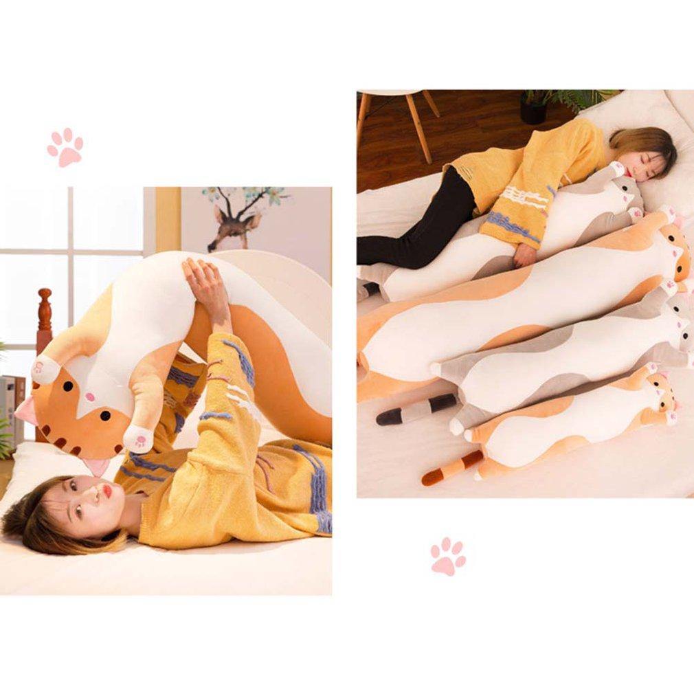 Lisslune | Cute Cat Soft Long Cat Plush Pillow