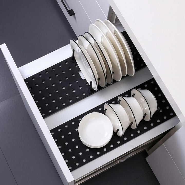 Lisslune | Adjustable EasyTray Kitchen Organizer