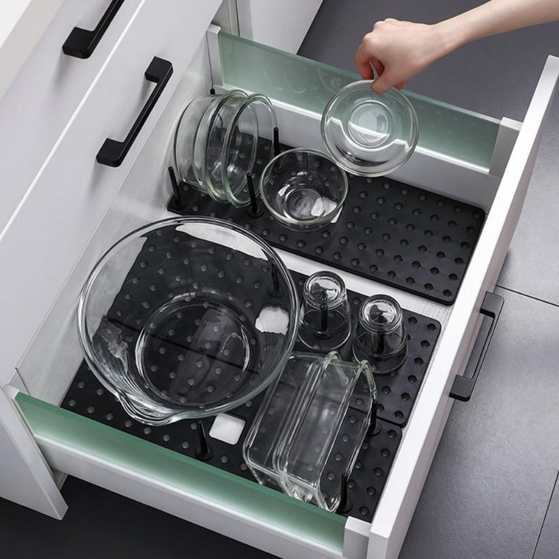 Lisslune | Adjustable EasyTray Kitchen Organizer