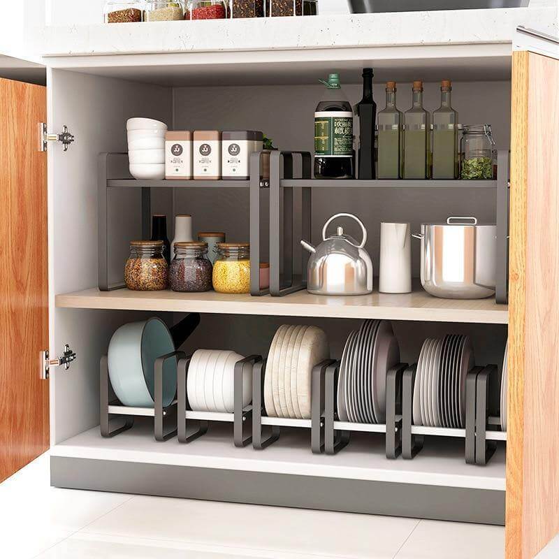 Lisslune | Kitchen Multifunctional Shelf Dish Organizer