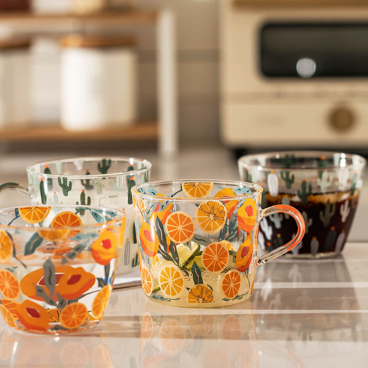 Lisslune | HighLand Printed Glass Measuring Cup