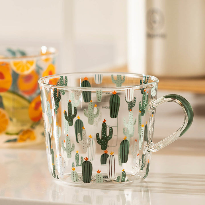 Lisslune | HighLand Printed Glass Measuring Cup