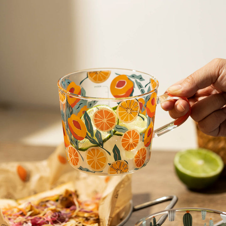 Lisslune | HighLand Printed Glass Measuring Cup