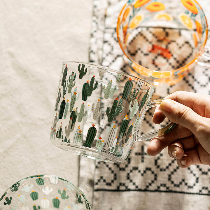 Lisslune | HighLand Printed Glass Measuring Cup