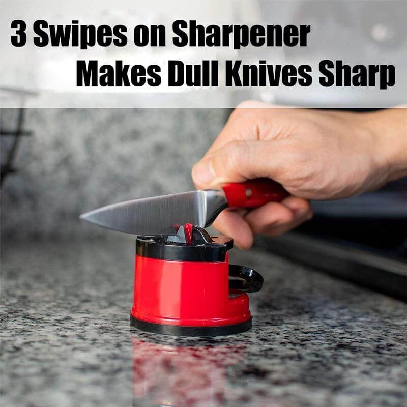 Lisslune | Kitchen Knife Sharpener Tool with Suction Pad