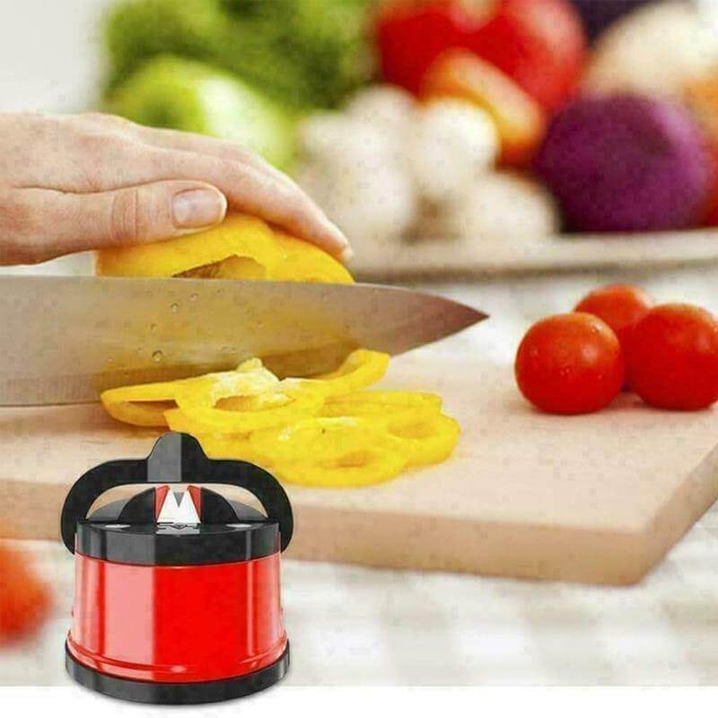 Lisslune | Kitchen Knife Sharpener Tool with Suction Pad