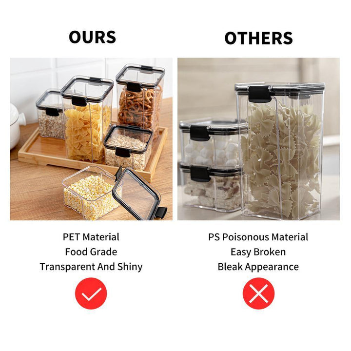 Lisslune | Transparent Grain Food Storage Container