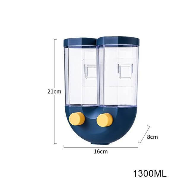 Lisslune | Wall-Mounted Automatic Kitchen Grain Rice Storage Tank