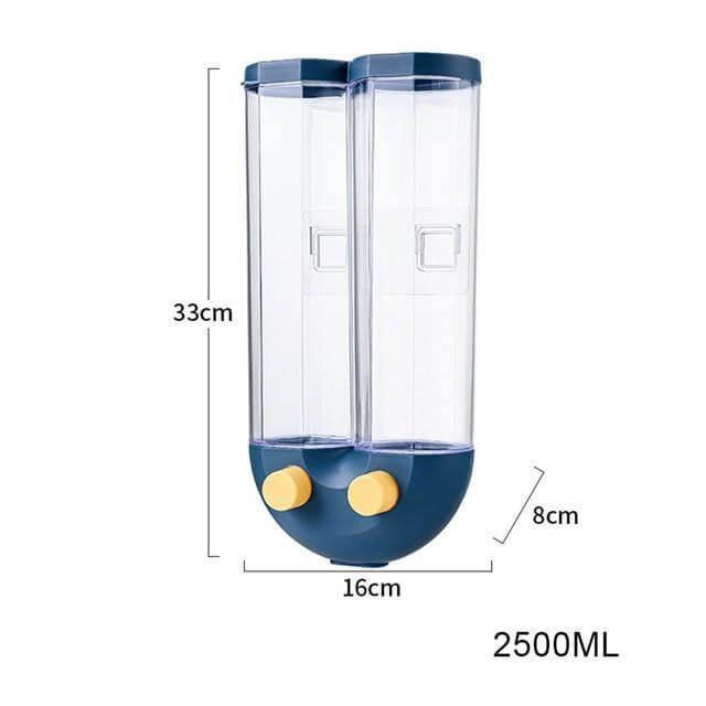Lisslune | Wall-Mounted Automatic Kitchen Grain Rice Storage Tank