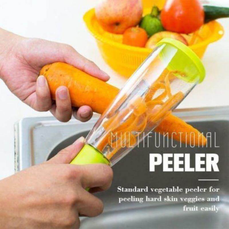 Lisslune | Multifunctional  Stainless Steel Stored Vegetable Peeler
