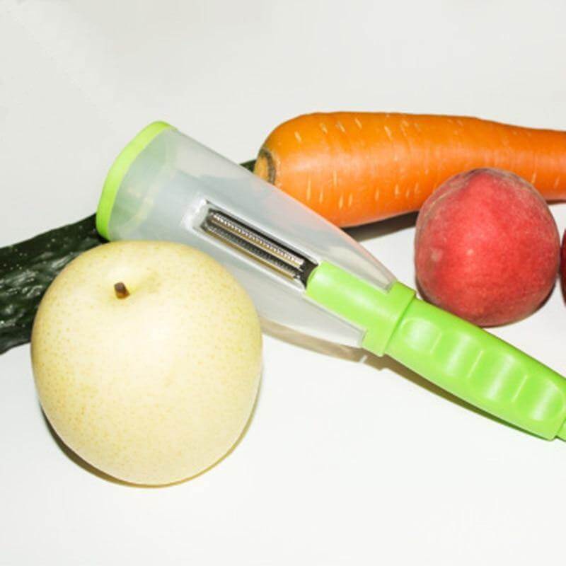 Lisslune | Multifunctional  Stainless Steel Stored Vegetable Peeler