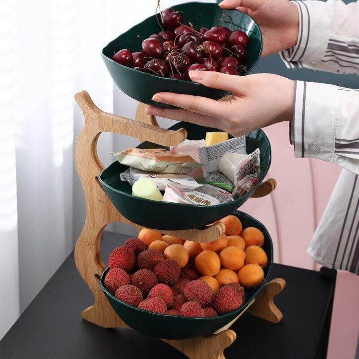 Lisslune | Nordic Food Rack Organizer