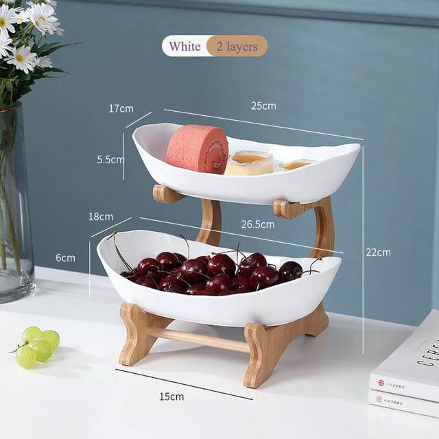 Lisslune | Nordic Food Rack Organizer