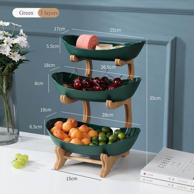 Lisslune | Nordic Food Rack Organizer
