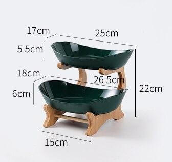 Lisslune | Nordic Food Rack Organizer