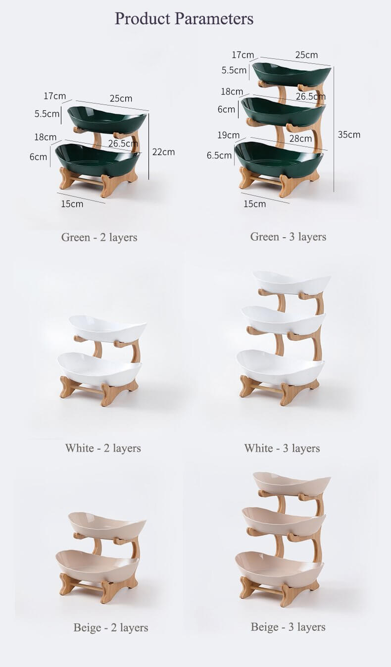 Lisslune | Nordic Food Rack Organizer