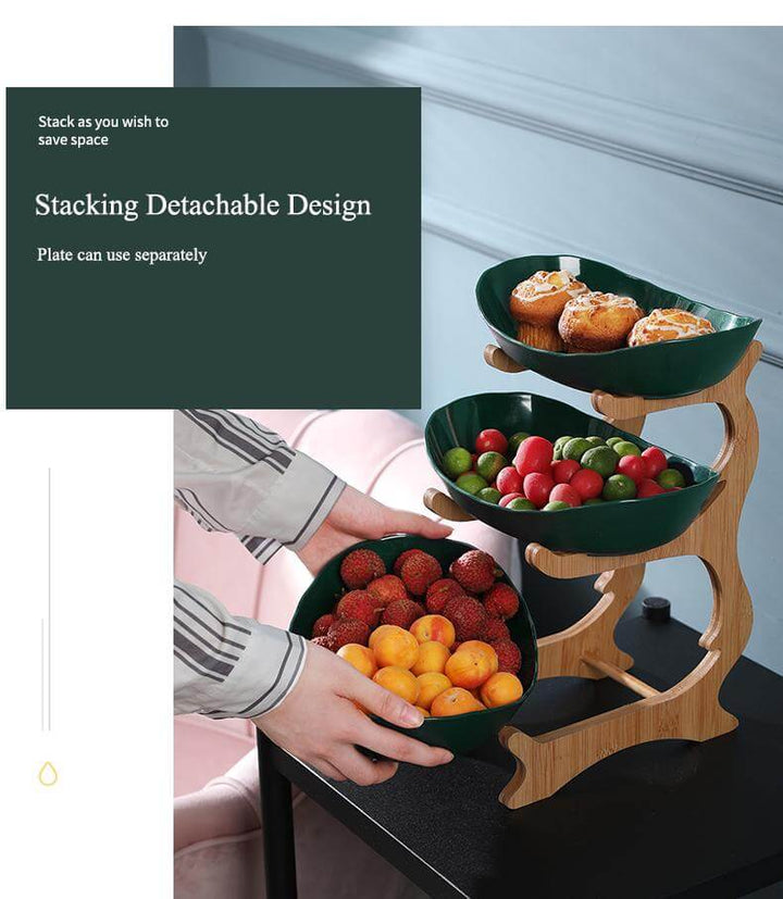 Lisslune | Nordic Food Rack Organizer
