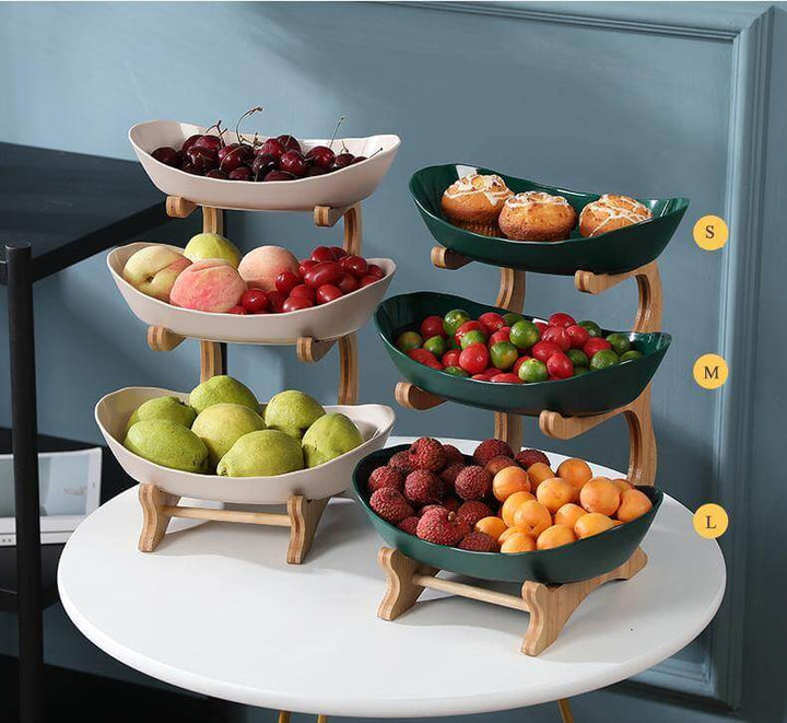 Lisslune | Nordic Food Rack Organizer
