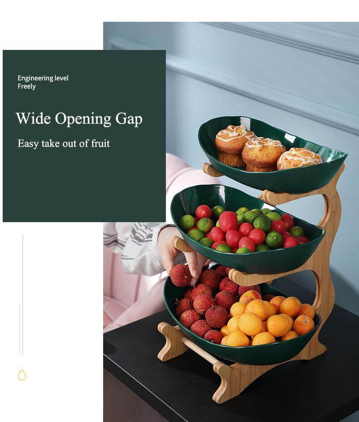 Lisslune | Nordic Food Rack Organizer