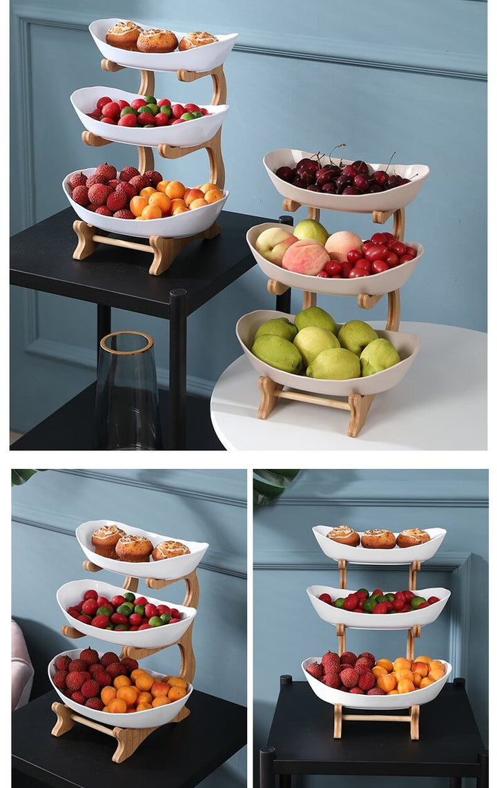 Lisslune | Nordic Food Rack Organizer