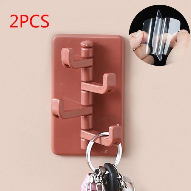 Lisslune | 2pcs Multifunctional Smart Paper Holder Hooks