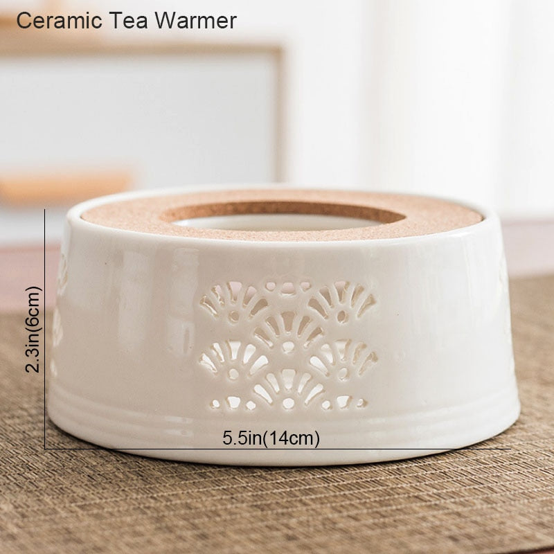 Lisslune | Mini Portable Ceramic Candle Teapot Warmer