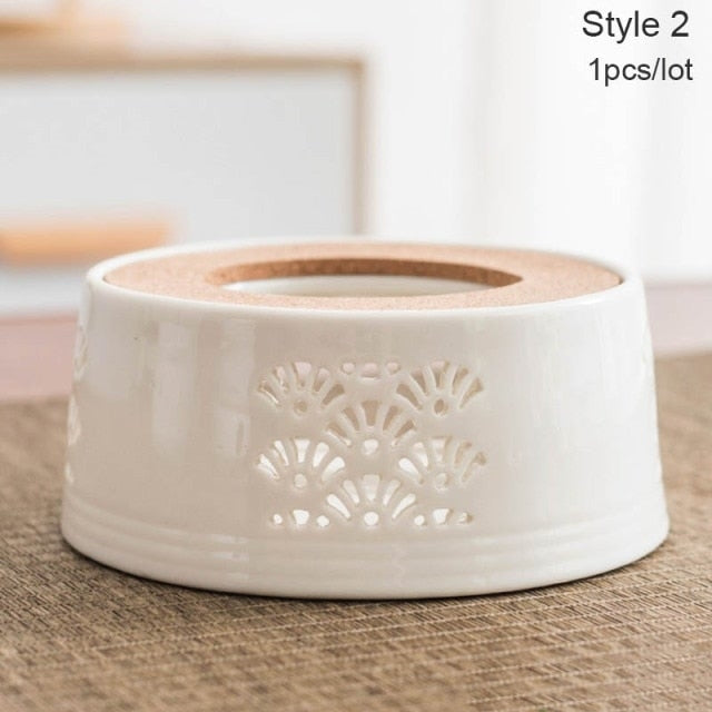 Lisslune | Mini Portable Ceramic Candle Teapot Warmer