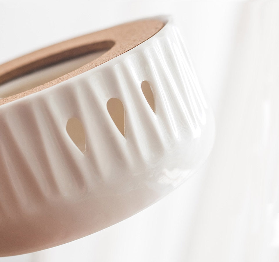 Lisslune | Mini Portable Ceramic Candle Teapot Warmer