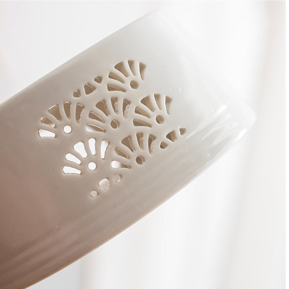 Lisslune | Mini Portable Ceramic Candle Teapot Warmer