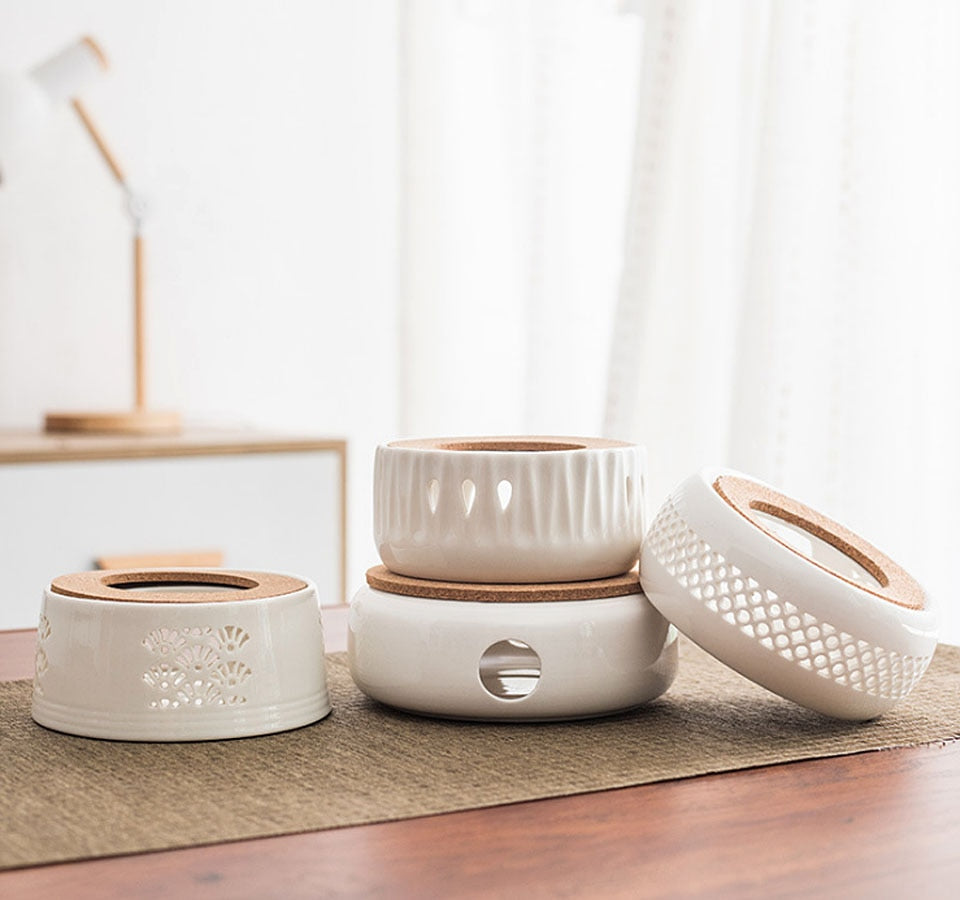 Lisslune | Mini Portable Ceramic Candle Teapot Warmer