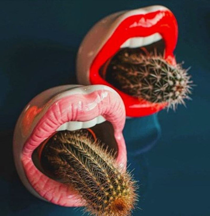 Lisslune | Lips Flower Pot