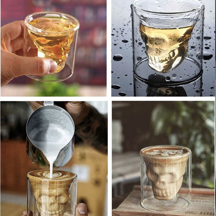 Lisslune | Hollow Double Layer Whiskey Glass